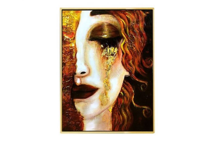 Peinture Larmes d'or