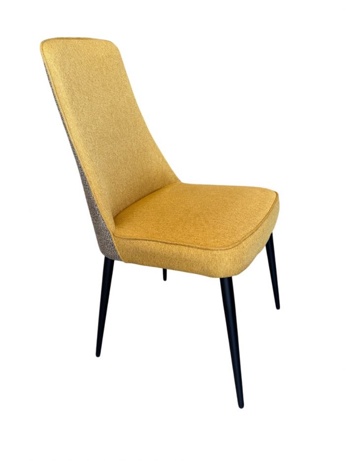 Chaise moutarde
