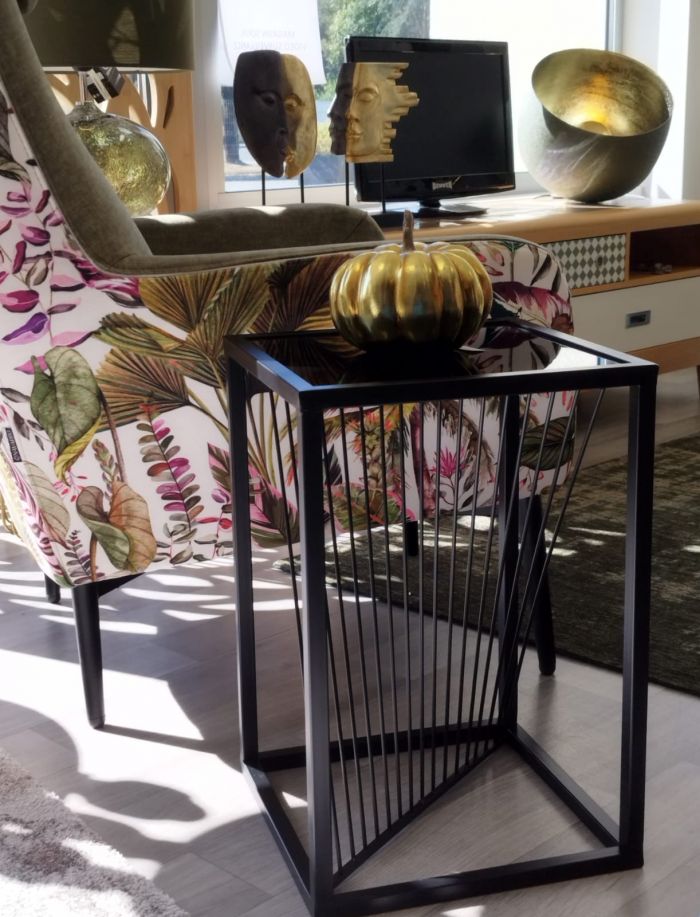Déco citrouille dorée