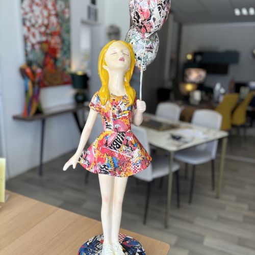 Déco fille ballon