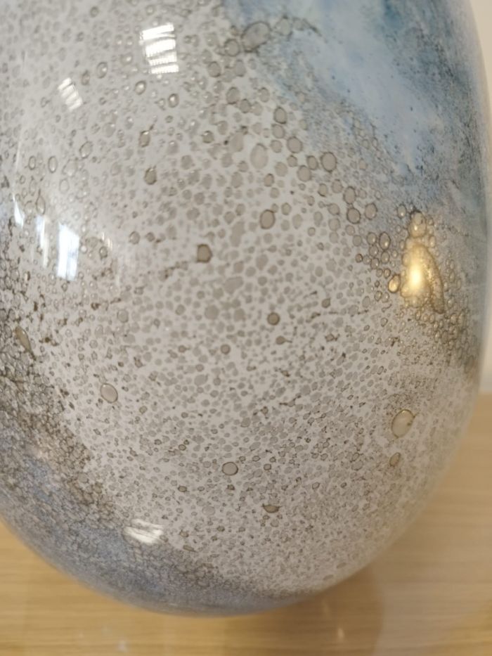 Lampe en verre oeuf