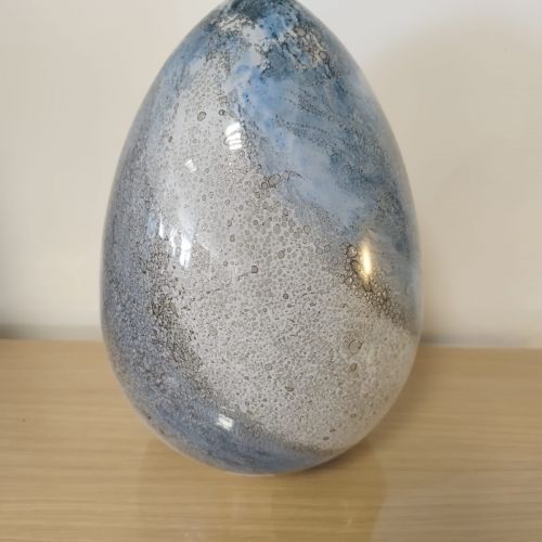 Lampe en verre oeuf