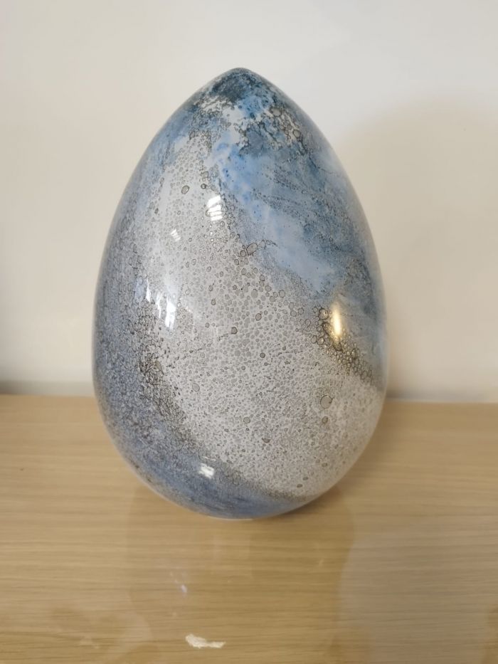 Lampe en verre oeuf
