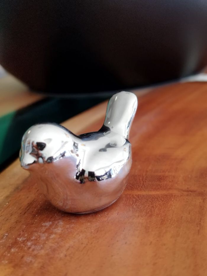 Oiseau argent