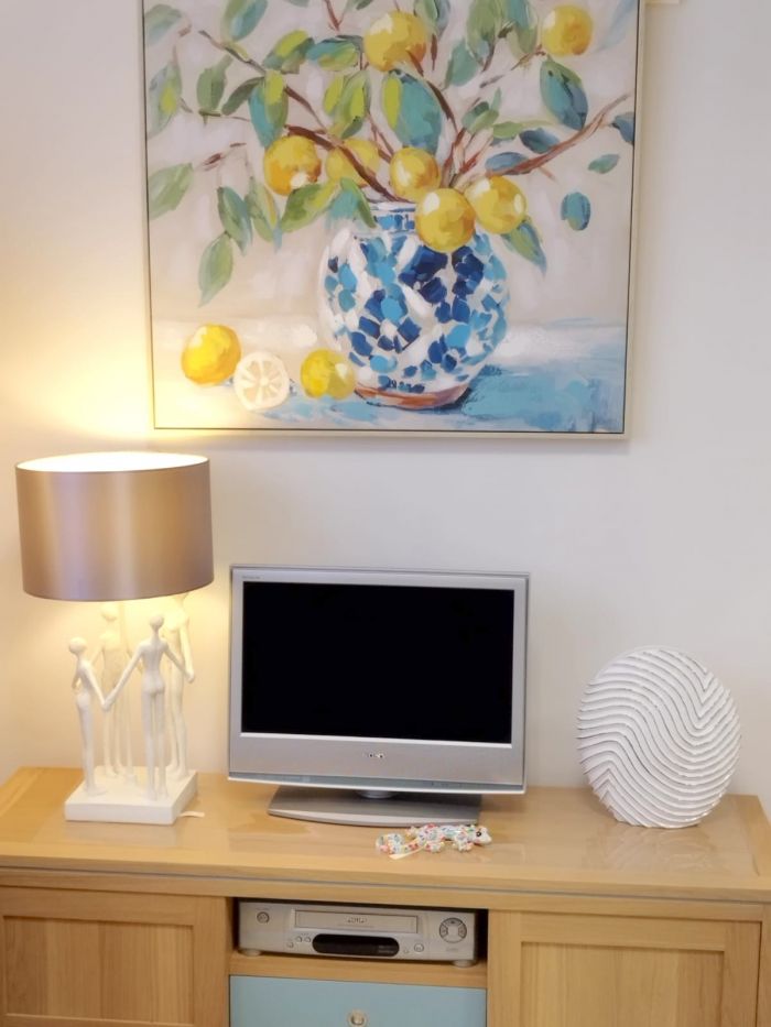 Vase rond blanc