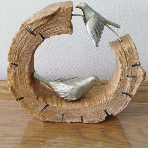 Déco bois oiseaux