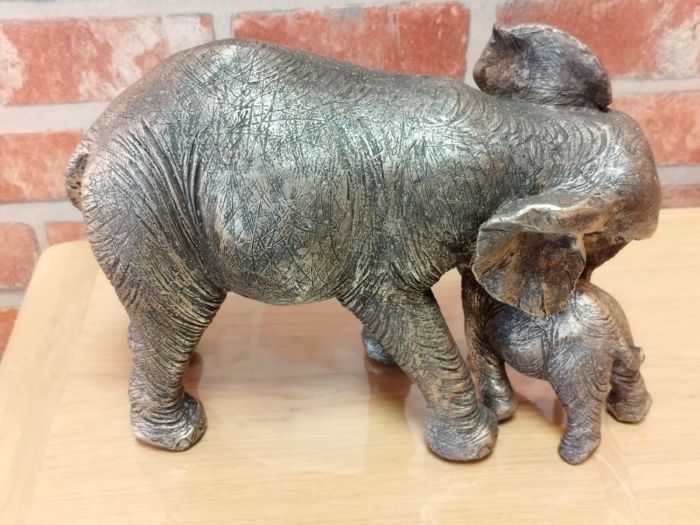 Maman éléphant et son bébé