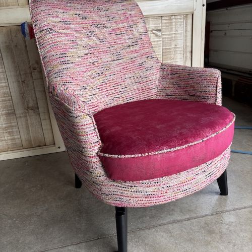 Fauteuil Rose grand confort